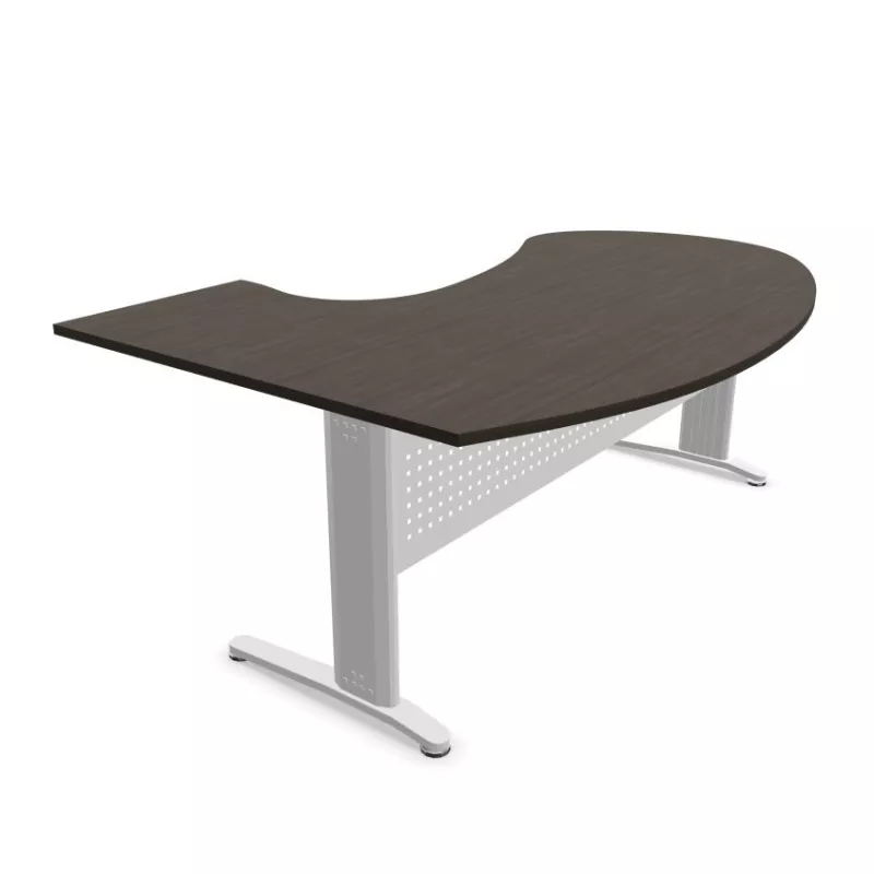 STAR│Gamme bureau compact arrondi 90° avec voile de fond structurel STAR│Gamme bureau compact arrondi 90° avec voile de fond structurel