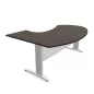 STAR│Gamme bureau compact arrondi 90° avec voile de fond structurel STAR│Gamme bureau compact arrondi 90° avec voile de fond structurel