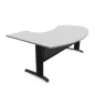 STAR│Gamme bureau compact arrondi 90° avec voile de fond structurel STAR│Gamme bureau compact arrondi 90° avec voile de fond structurel
