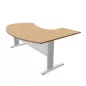 STAR│Gamme bureau compact arrondi 90° avec voile de fond structurel STAR│Gamme bureau compact arrondi 90° avec voile de fond structurel
