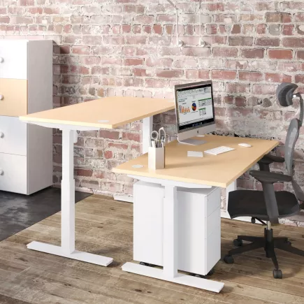 ENVOL ONE│Bureau électrique 1 moteur - 4 mémoires de position - USB A