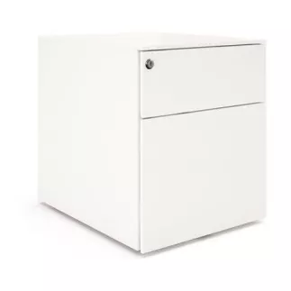 EOL│Caisson 2 ou 3 tiroirs acier sous bureau