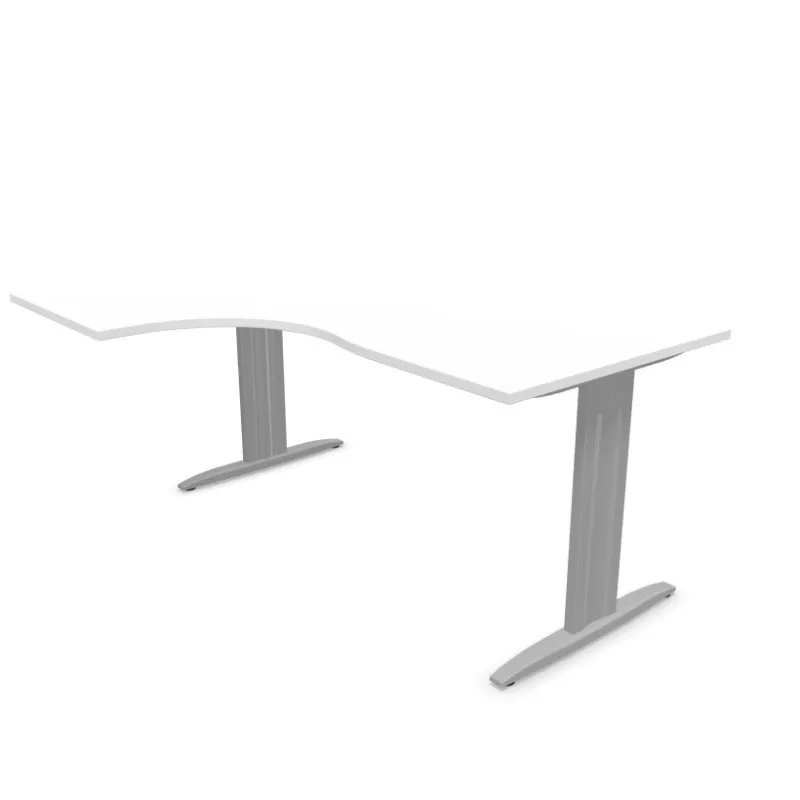 IDOL│Gamme bureau Compact 90° avec retour L160 ou 180 cm IDOL│Gamme bureau Compact 90° avec retour L160 ou 180 cm