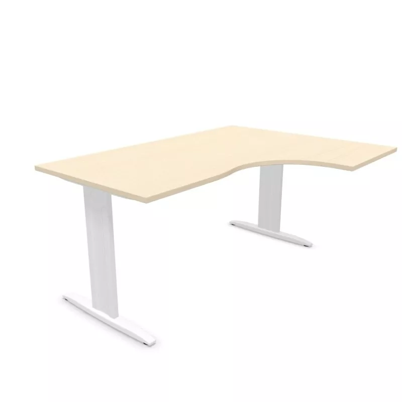 IDOL│bureau Compact 90° avec retour L160 ou 180 cm IDOL│bureau Compact 90° avec retour L160 ou 180 cm