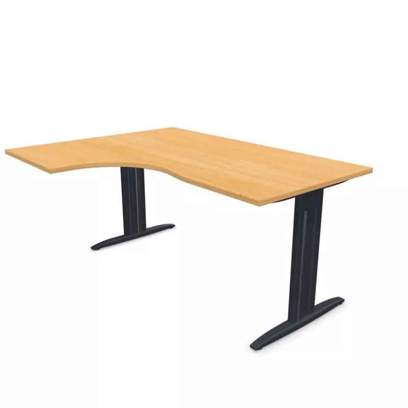 IDOL│Gamme bureau Compact 90° avec retour L160 ou 180 cm IDOL│Gamme bureau Compact 90° avec retour L160 ou 180 cm