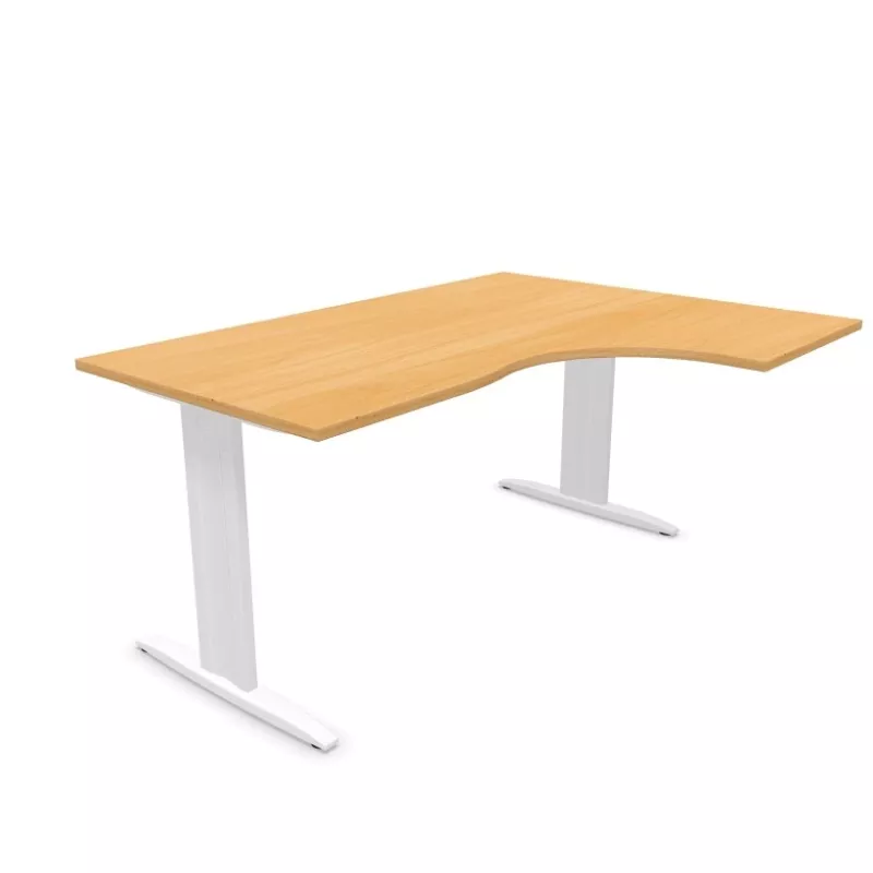 IDOL│bureau Compact 90° avec retour L160 ou 180 cm IDOL│bureau Compact 90° avec retour L160 ou 180 cm