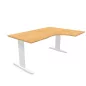 IDOL│bureau Compact 90° avec retour L160 ou 180 cm IDOL│bureau Compact 90° avec retour L160 ou 180 cm