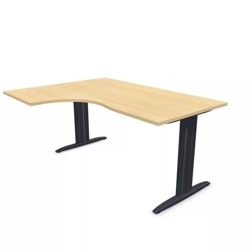 IDOL│Gamme bureau Compact 90° avec retour L160 ou 180 cm IDOL│Gamme bureau Compact 90° avec retour L160 ou 180 cm