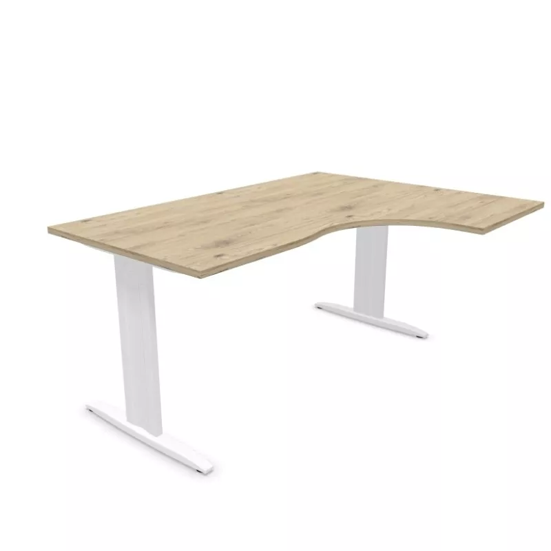 IDOL│bureau Compact 90° avec retour L160 ou 180 cm IDOL│bureau Compact 90° avec retour L160 ou 180 cm
