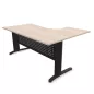 STAR│Gamme Bureau compact 90° avec voile de fond structurel STAR│Gamme Bureau compact 90° avec voile de fond structurel