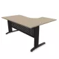 STAR│Gamme Bureau compact 90° avec voile de fond structurel STAR│Gamme Bureau compact 90° avec voile de fond structurel