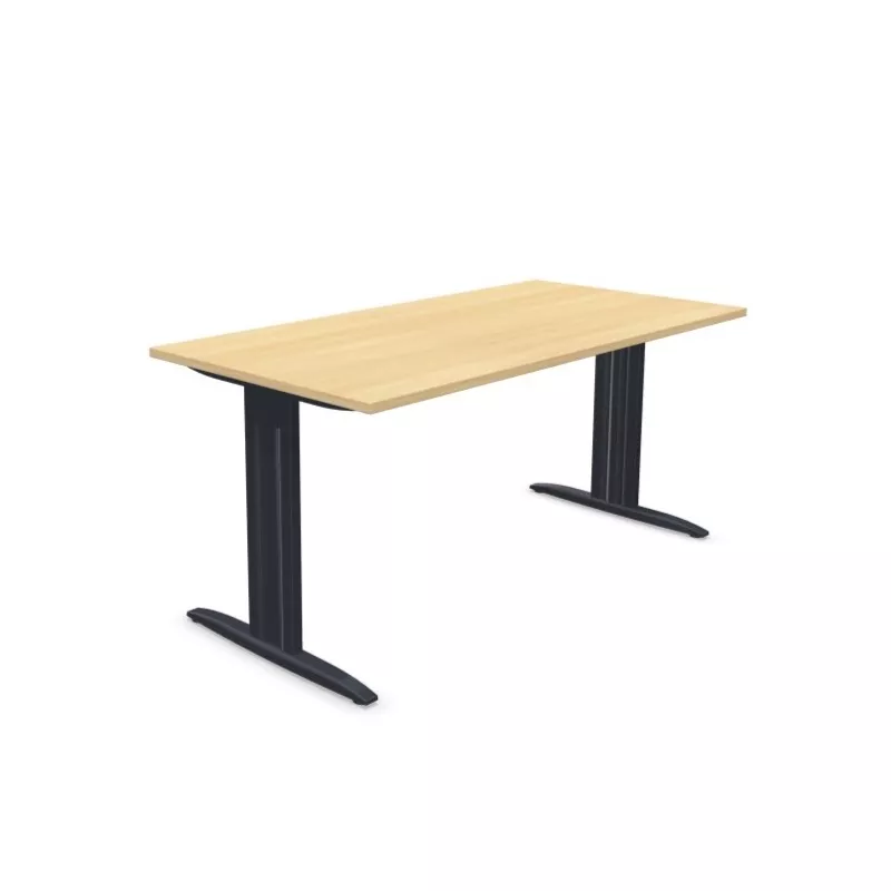 IDOL│Bureau droit pieds fixes