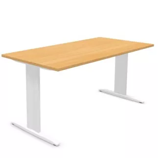IDOL│Bureau droit pieds fixes