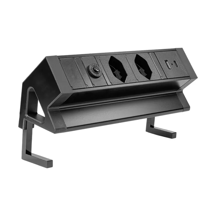 STEFFEN│ALU DESK NOIR