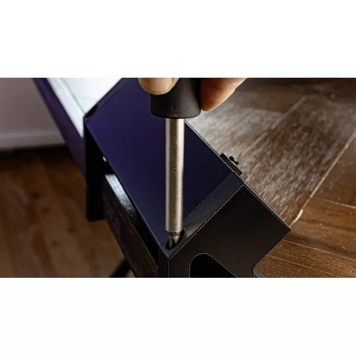 STEFFEN│ALU DESK NOIR