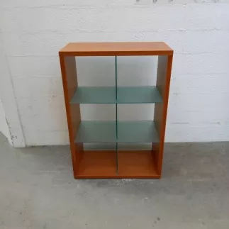 TECNO│Etagère en bois et verre