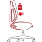 GIROFLEX®│Modèle 353-4029 avec accoudoirs GIROFLEX®│Modèle 353-4029 avec accoudoirs