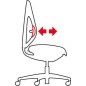 GIROFLEX®│Modèle 353-4029 avec accoudoirs GIROFLEX®│Modèle 353-4029 avec accoudoirs