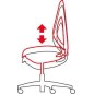 GIROFLEX®│Modèle 40-4049 avec accoudoirs - Structure chromée GIROFLEX®│Modèle 40-4049 avec accoudoirs - Structure chromée