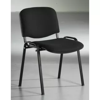 ANTHRA+│Siège accueil/visiteurs/conférence noir