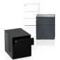 EOL│Caisson 2 ou 3 tiroirs acier sous bureau