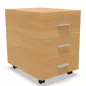 MELINA│Caisson 2 ou 3 tiroirs mélaminé sous bureau MELINA│Caisson 2 ou 3 tiroirs mélaminé sous bureau