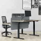 AXEL 2│Bureau électrique - p 80 cm - 4 mémoires double motorisation