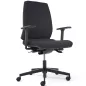 OPUS TISSU|Fauteuil de travail|synchrone ergonomique -accoudoirs 4D