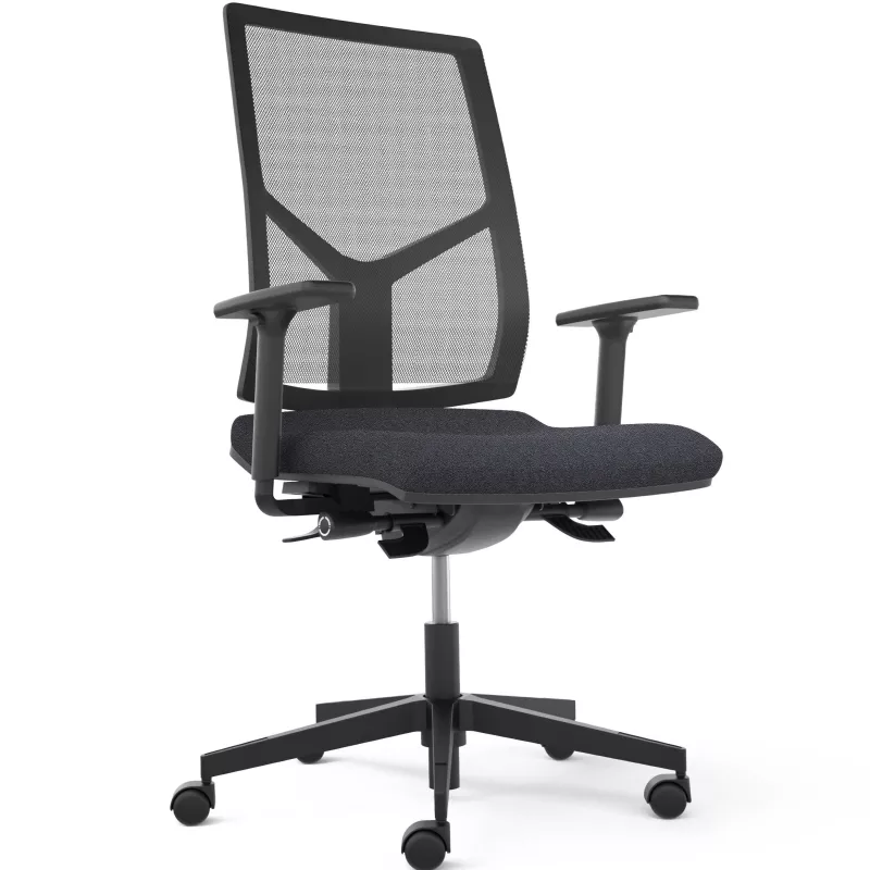 OPUS RÉSILLE|Fauteuil de travail|synchrone ergonomique -accoudoirs 4D OPUS RÉSILLE|Fauteuil de travail|synchrone ergonomique -accoudoirs 4D