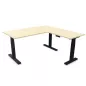 AXEL 2│Gamme bureau électrique avec retour 60 cm - Triple motorisation