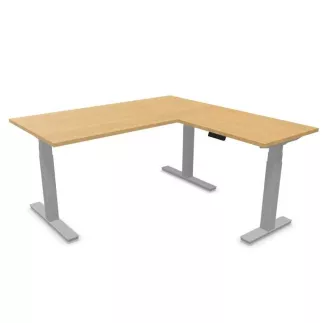 AXEL 2│Gamme bureau électrique avec retour 60 cm - Triple motorisation