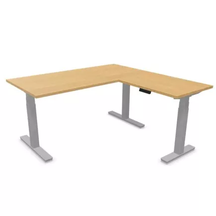 AXEL 2│Gamme bureau électrique avec retour 60 cm - Triple motorisation