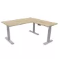 AXEL 2│Gamme bureau électrique avec retour 60 cm - Triple motorisation