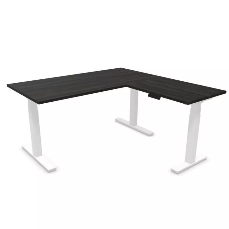 AXEL 2│Gamme bureau électrique avec retour 60 cm - Triple motorisation