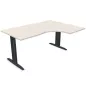 IDOL│Gamme bureau Compact 90° avec retour L160 ou 180 cm IDOL│Gamme bureau Compact 90° avec retour L160 ou 180 cm
