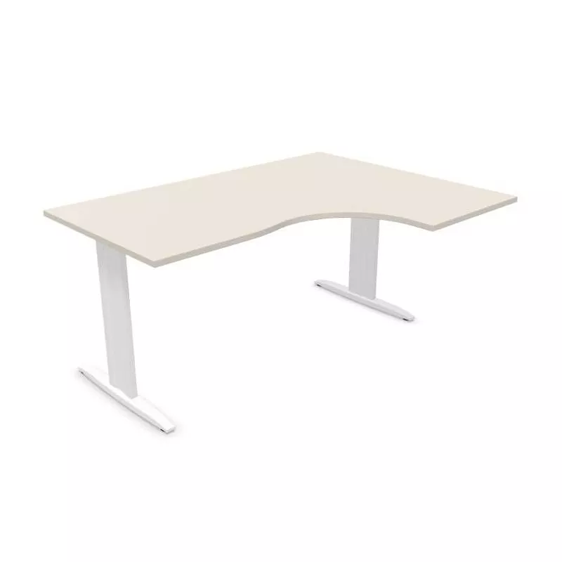 IDOL│bureau Compact 90° avec retour L160 ou 180 cm IDOL│bureau Compact 90° avec retour L160 ou 180 cm