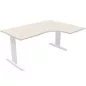 IDOL│bureau Compact 90° avec retour L160 ou 180 cm IDOL│bureau Compact 90° avec retour L160 ou 180 cm