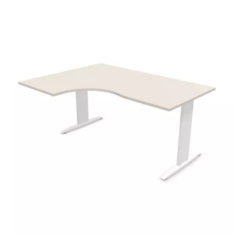 IDOL│bureau Compact 90° avec retour L160 ou 180 cm