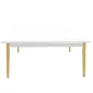 ROBIN│Bureau structure partagée pied bois massif