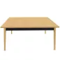 ROBIN│Bureau structure partagée pied bois massif