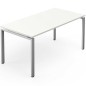 CONECT│Gamme bureau droit pied arche acier Profondeur 80 cm CONECT│Gamme bureau droit pied arche acier Profondeur 80 cm