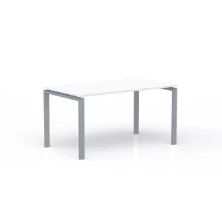 CONECT│Bureau droit pied arche acier Profondeur 80 cm