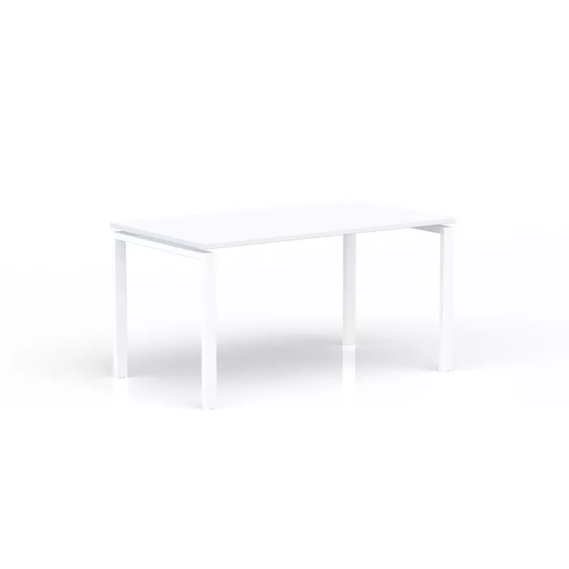 CONECT│Bureau droit pied arche acier Profondeur 80 cm CONECT│Bureau droit pied arche acier Profondeur 80 cm