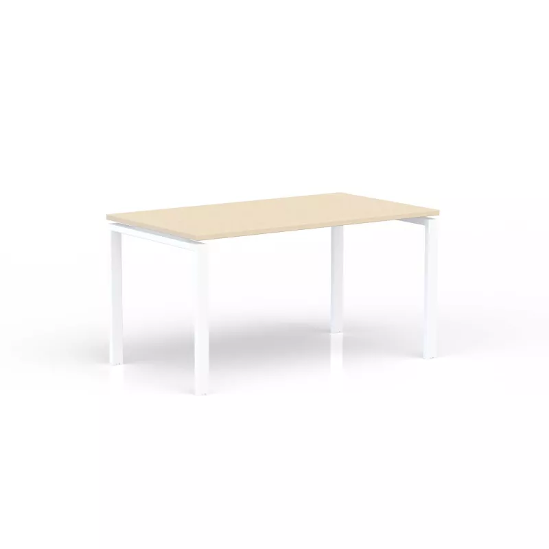 CONECT│Bureau droit pied arche acier Profondeur 80 cm CONECT│Bureau droit pied arche acier Profondeur 80 cm