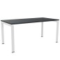 CONECT│Gamme bureau droit pied arche acier Profondeur 80 cm CONECT│Gamme bureau droit pied arche acier Profondeur 80 cm