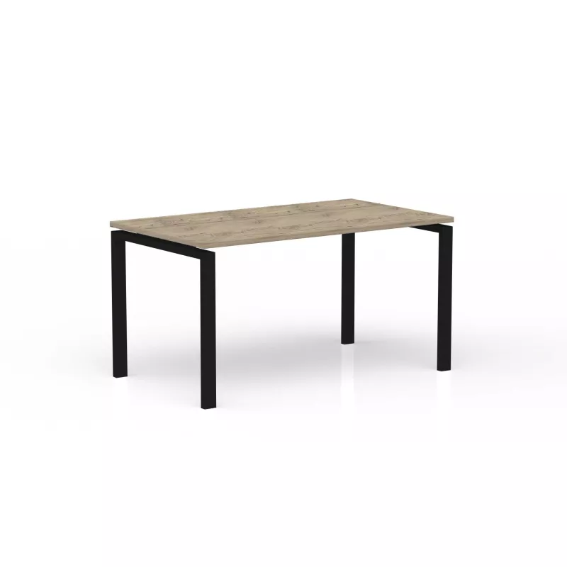 CONECT│Gamme bureau droit pied arche acier Profondeur 80 cm CONECT│Gamme bureau droit pied arche acier Profondeur 80 cm