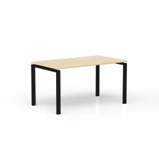 CONECT│Gamme bureau droit pied arche acier Profondeur 80 cm