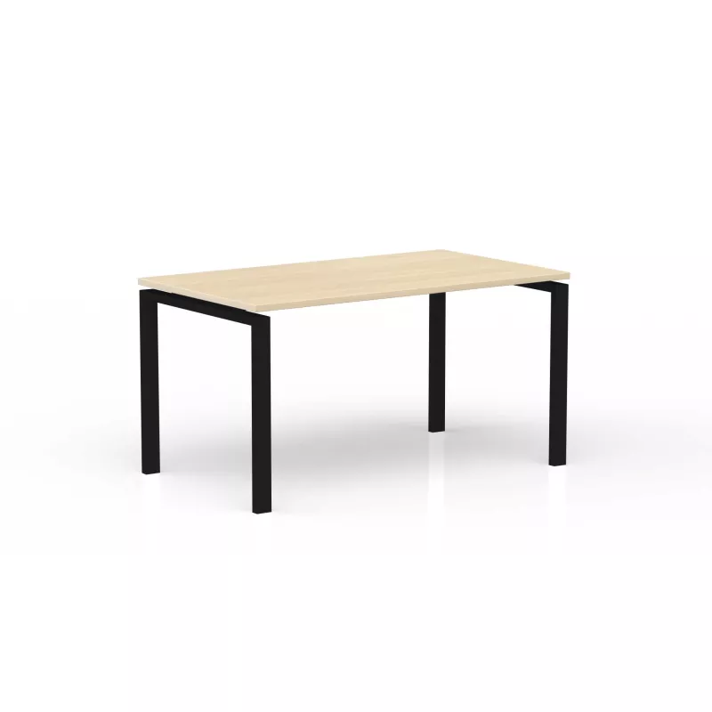 CONECT│Bureau droit pied arche acier Profondeur 80 cm CONECT│Bureau droit pied arche acier Profondeur 80 cm