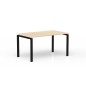 CONECT│Gamme bureau droit pied arche acier Profondeur 80 cm CONECT│Gamme bureau droit pied arche acier Profondeur 80 cm