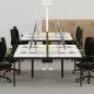 CONECT│Bureau structure partagée pied acier